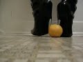 Orange Crush -- Steel Spike Heel