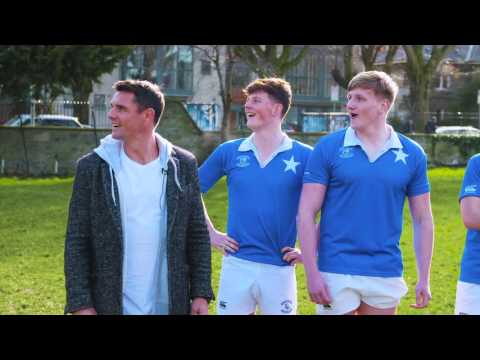 Dan Carter visits Rathmines
