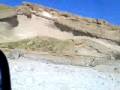 To Wadi Doan , road destroyed by flood