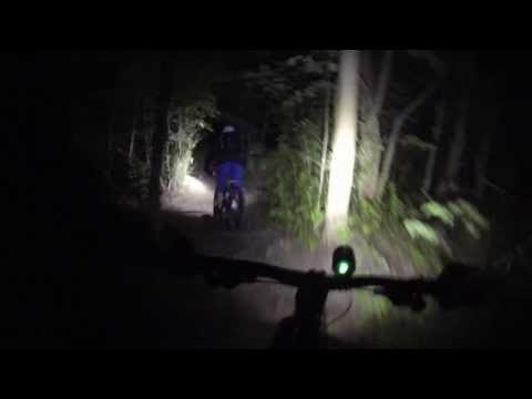4000 lumen Mountain Bike Lights test (6-LED Cree XM-L) HD 4000 lumen Mountain Bike Lights test (6-LED Cree XM-L) HD
