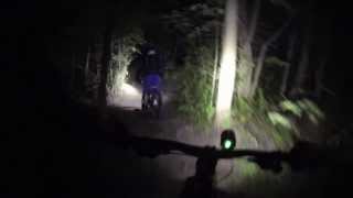 4000 lumen Mountain Bike Lights test (6-LED Cree X