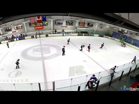 2024-10-11 v Oakville U18 AAA - #4 Marcus Carter Assist to #27 Thomas Leone for one-timer in Game 3