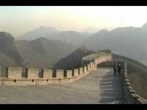 THE GREAT WALL! (of China...)