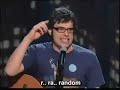 Flight of the Conchords - Hiphopopotamus vs. Rhymenoceros live with subtitles. Enjoy!