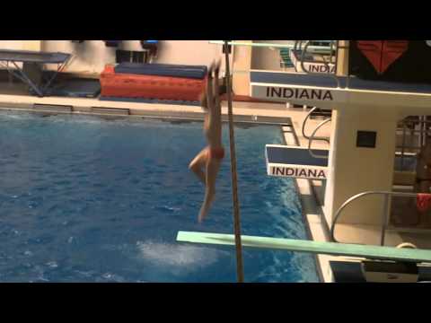 Casey Johnson 1m IU Diving 105B - Forward 2-1/2 Pike Dive