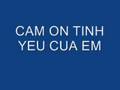 CAM ON TINH YEU CUA EM