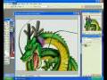 PAPIEL de el Dragon Shenlong por CURI