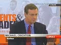 Michael Crichton on the Unproven Dangers of Secondhand Smoke Michael Crichton on the Unproven Dangers of Secondhand Smoke