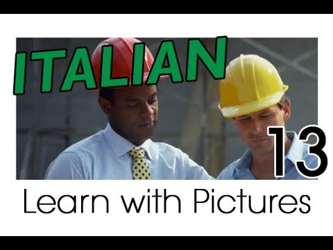 Learn Italian - Vocabulary Italian job