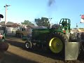 Whitetail 7810 Mooreland In Hot Farm 10000# John Deere Tractor Pulling Whitetail 7810 Mooreland In Hot Farm 10000# John Deere Tractor Pulling