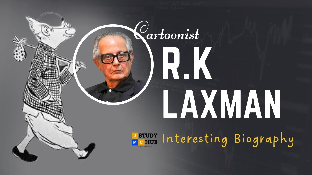 India's Popular Cartoonist R. K Laxman Biography | JMC Capsule | Episode 4 | Competitive exam Impt.