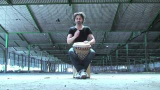 djembe grooves and solos by Christian Dehugo (drum