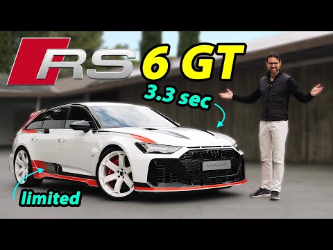 Audi RS6 GT REVEAL - the quickest but last ever powerhouse estate of its kind?