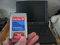 PowerBook 1400 booting from compact flash