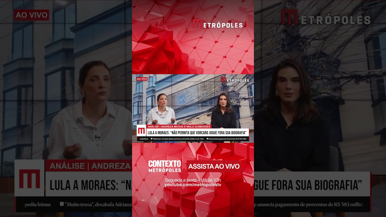 Moraes não deveria ser 'companheiro' de Lula, analisa Andreza Matais