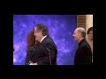 dan castellaneta and  matt groening at the itv comedy awards accepting an award. dan does the entire acceptance speech in homers voice.