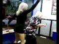 drunk women in takeaway