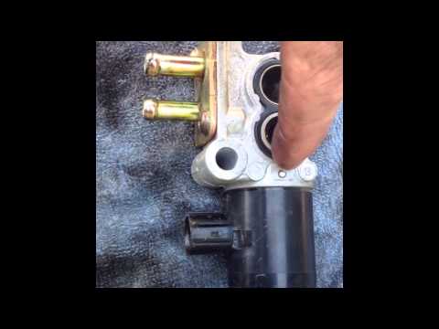 how to fit idle control valve