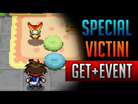 how to get victini in pokemon black 2