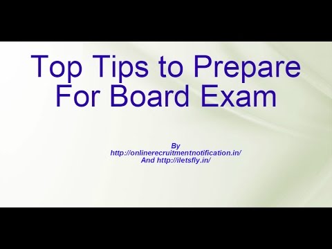 how to prepare for 12th board exam