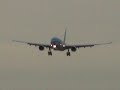 Corsair A332 landing on runway 24L at YUL