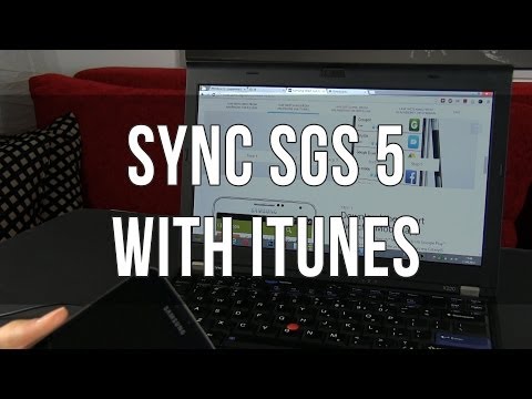 how to sync using itunes