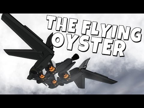 KSP - The Flying Oyster - VTOL SSTO