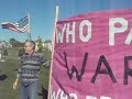 Outside the McCain Campaign Rally in Lakeville