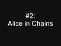 Top 5 Grunge Bands Top 5 Grunge Bands