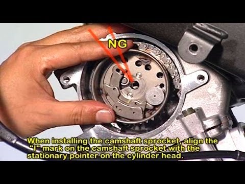 How to install Motorcycle RACING CAMSHAFT