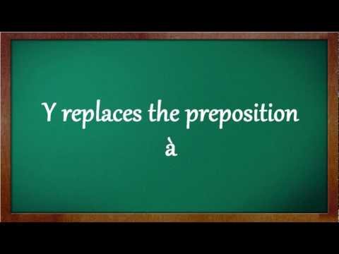 how to know when to use y or en in french