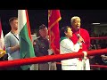 Zach Walters Fight-Madagascar National Anthem