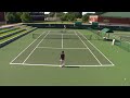 Jeffery age 11.75 tennis form