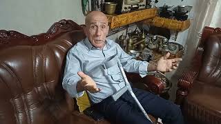 قرية اكسال . لقاء مع العم ابو احمد محمد شهوان . 16 ايار 2023 . حول بيته لمتحف يروي تاريخ وحضاره .