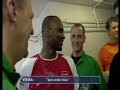 with arsenal running away with the league like they have done so many times in the past (but most of the time dropping points and losing it eg this season). manchester united came to visit highbury at the end of march and old 'friends' roy keane and patrick vieira line up in the tunnel to lead the teams out. paddy makes a joke but i won't give the rest away just watch and enjoy :)