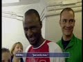 with arsenal running away with the league like they have done so many times in the past (but most of the time dropping points and losing it eg this season). manchester united came to visit highbury at the end of march and old 'friends' roy keane and patrick vieira line up in the tunnel to lead the teams out. paddy makes a joke but i won't give the rest away just watch and enjoy :)