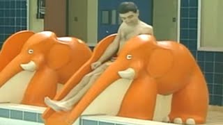 MrBean - Mr Bean - Elephant water slides