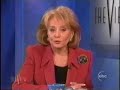 Barbara Walters on Donald Trump, Rosie O'Donnell