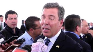 HABLA EL GOBERNADOR MIGUEL MARQUEZ SOBRE LA CREACION CASA DEL MIGRANTE EN CHICAGO.