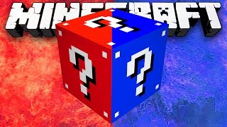 Minecraft Modded Minigame: TWISTED LUCKY BLOCKS?! (Lucky PVP v3) - w/Preston&Friends