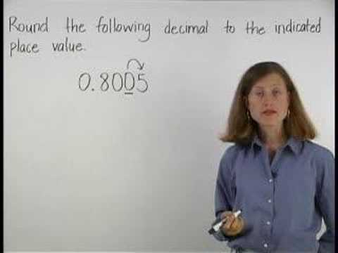 how to round off decimals