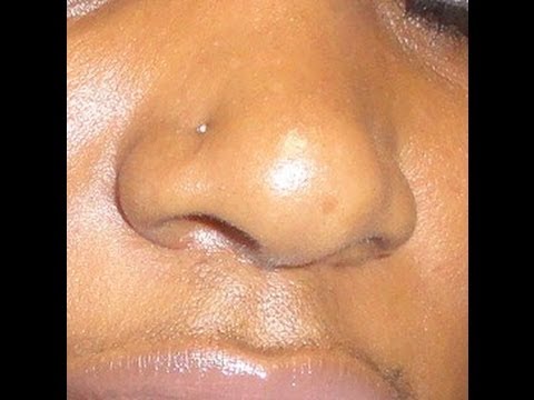 how to gauge a nose piercing