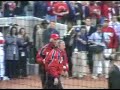 President Bush throws out first pitch at Nats game