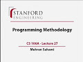 Lecture 27 | Programming Methodology