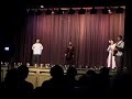 Byron & Nice, performing a Filipino dance Byron & Nice, performing a Filipino dance