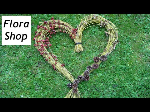 Grabherz als Grabschmuck zum Gedenken an die Liebsten