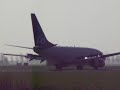 Landing SAS Boeing 737-600 schiphol polderbaan Landing SAS Boeing 737-600 schiphol polderbaan