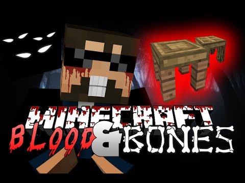 Minecraft FTB BLOOD AND BONES - THIS IS HARD (Minecraft Mod Survival FTB)