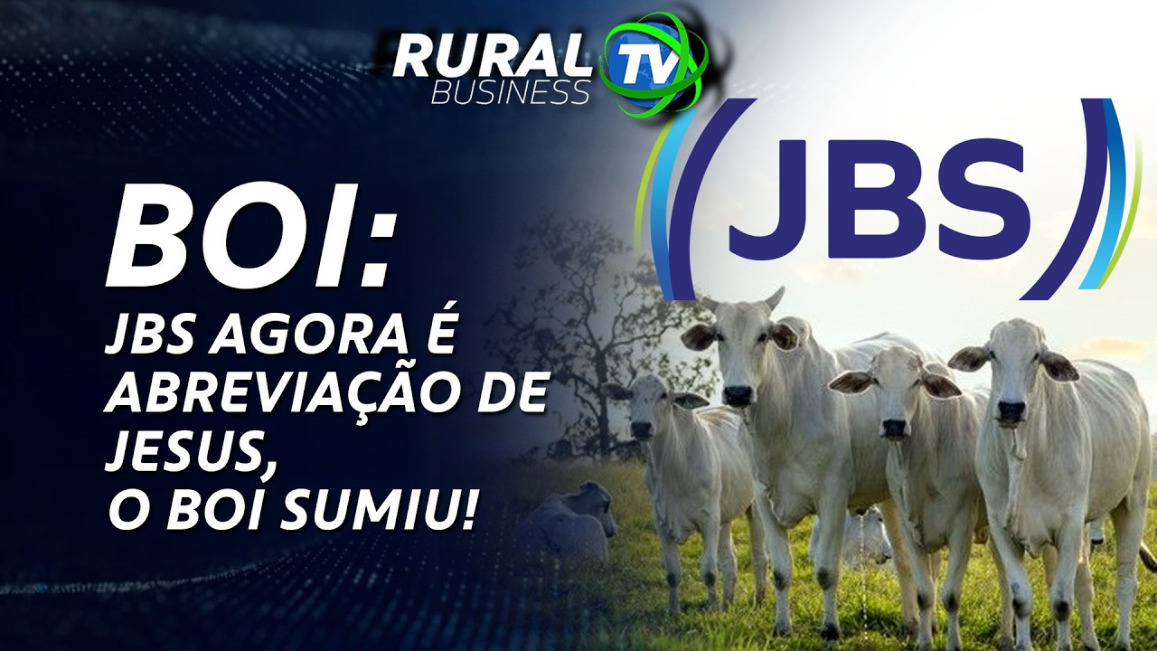 JBS AGORA É ABREVIAÇÃO DE JESUS, O BOI SUMIU!