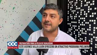 PREPARATIVOS PARA LA PELEA DE CASALICCHIO